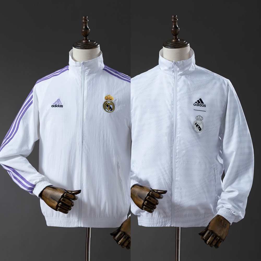 25-26 Real Madrid Trench Coat Reversible S-3XL