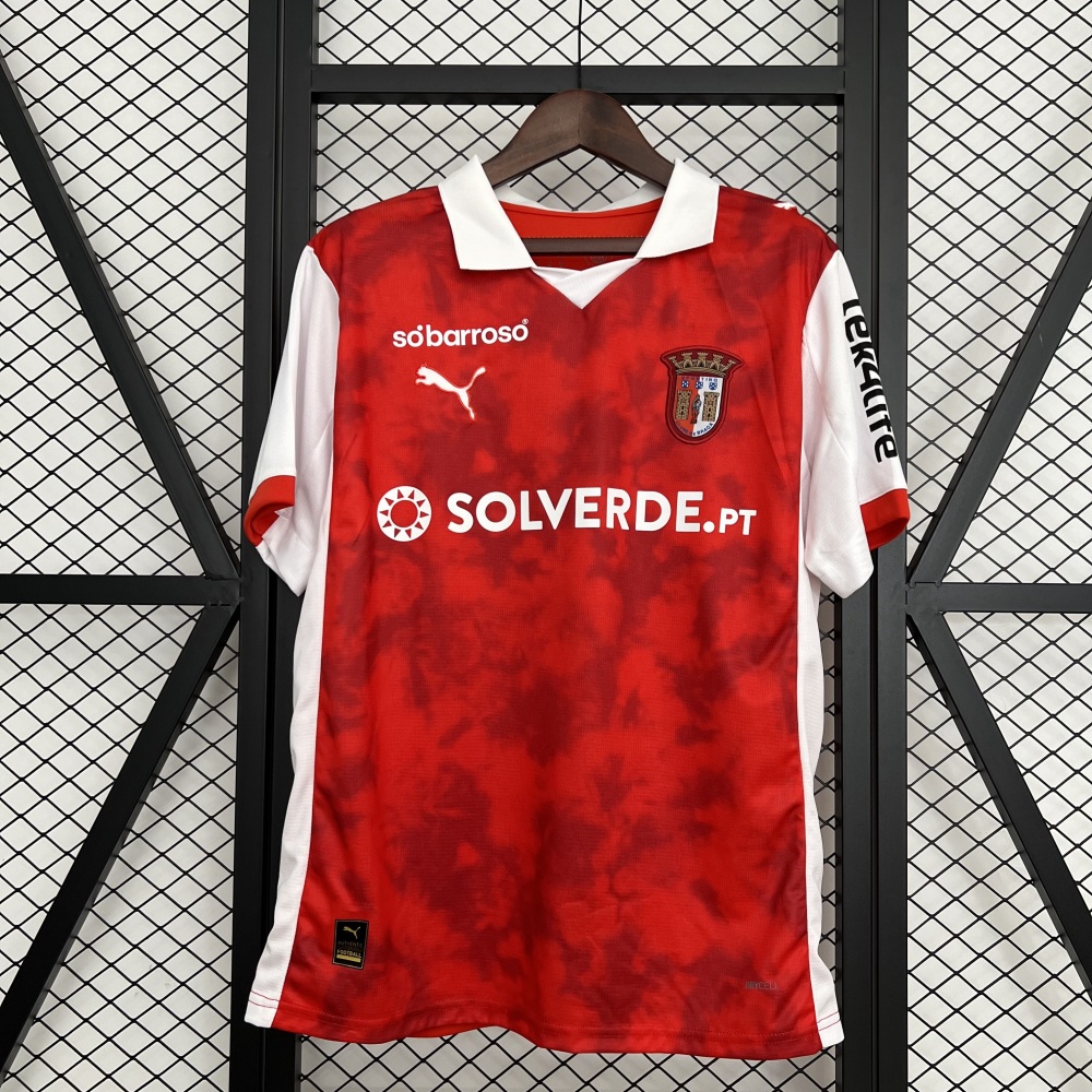 25-26 Braga home S-4XL