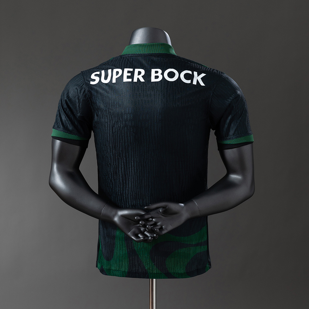 Sporting Lisbon 25-26 Player Version Alternative Jersey Black