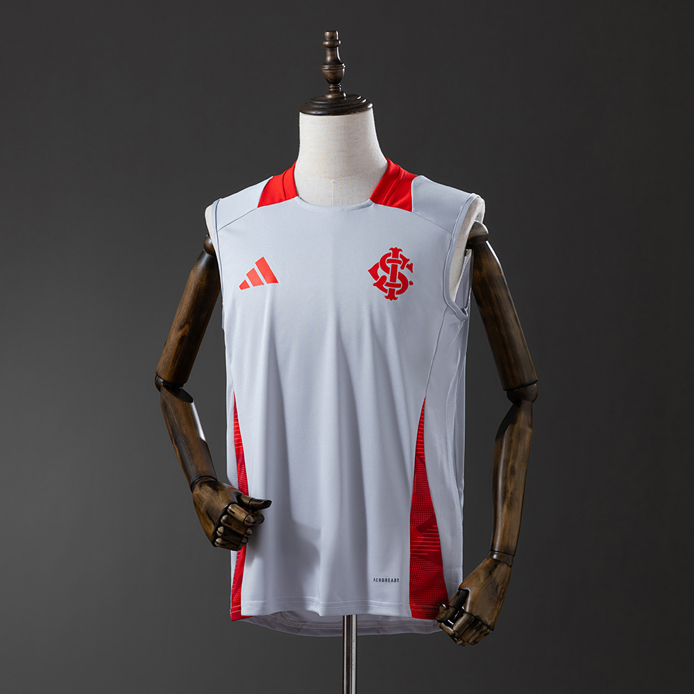 Internacional 25-26 Training Suit Grey Vest Jersey S-4XL