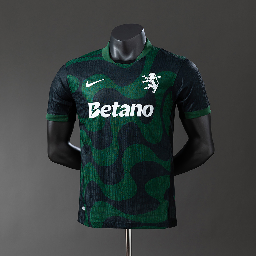 Sporting Lisbon 25-26 Player Version Alternative Jersey Black