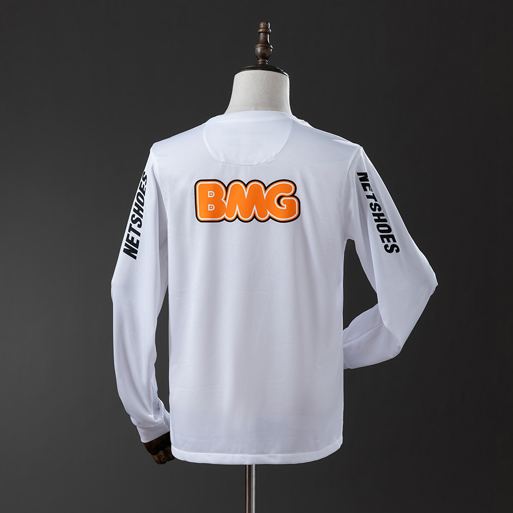 Retro Long Sleeve Santos 11-12 Home S-XXL