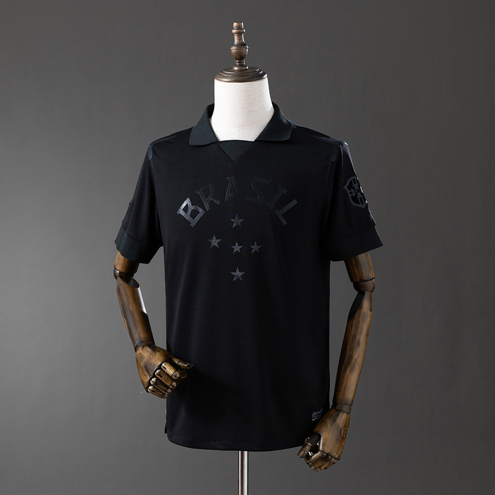 Brazil 13-14 BlackRetro Jersey S-XXL