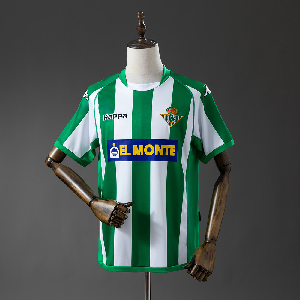 Real Betis 01-02 Home Retro Jersey S-XXL