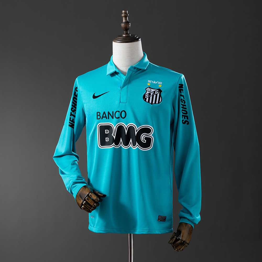 Santos 12-13 Second Away Retro Long Sleeve Jersey S-XXL