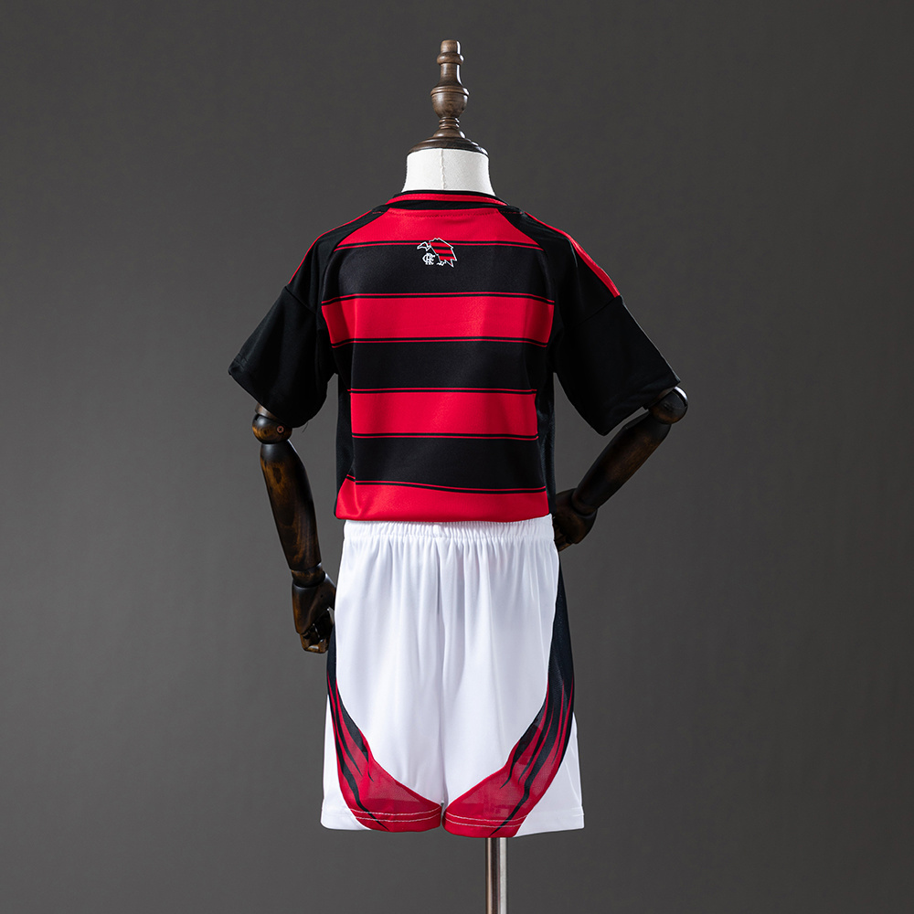 Flamengo 25-26 Home kids kit Jersey SIZE 16-28