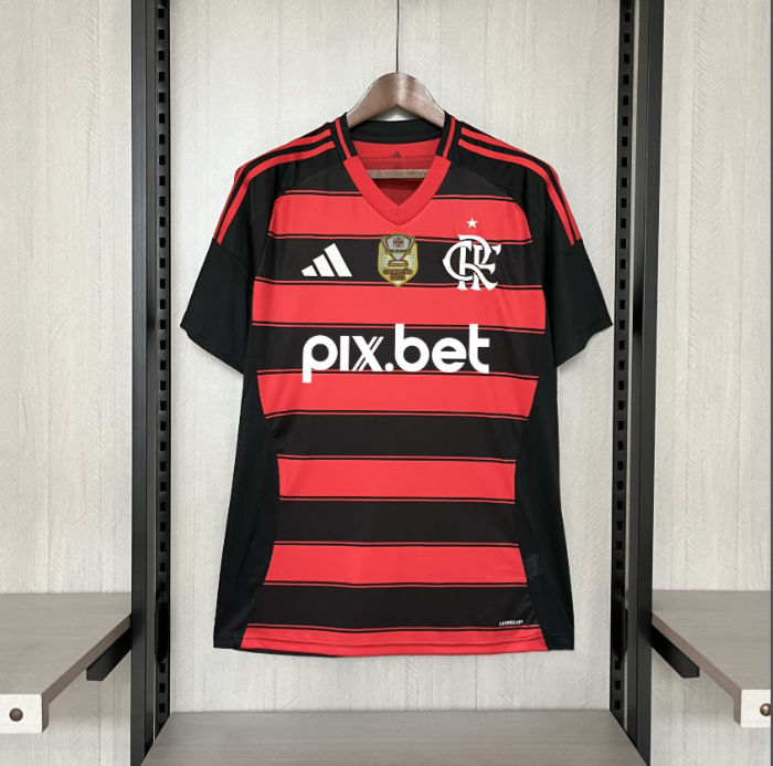 25-26 Flamengo Home All Sponsors S-4XL
