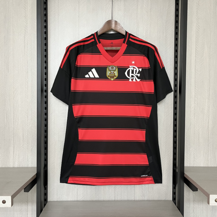 25-26 Flamengo Home All Sponsors S-4XL