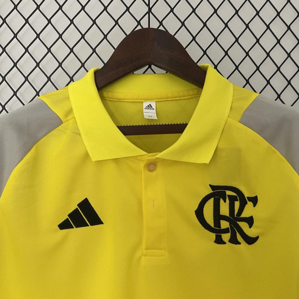 24-25 Flamengo Training Wear Yellow S-XXL