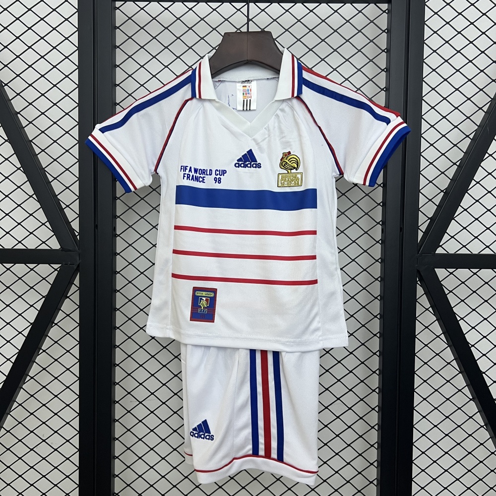 kids France 1998 away size 16-28