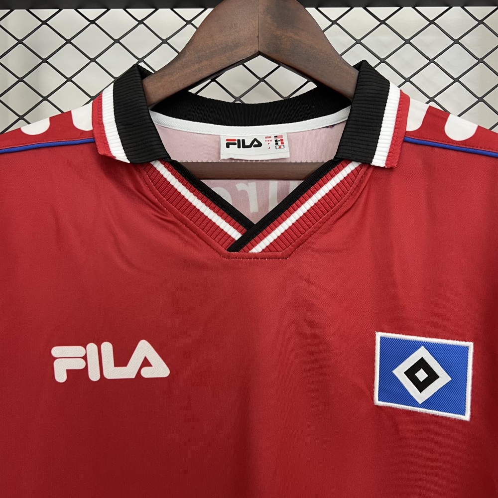 Retro Hamburg 2000 Red S-XXL