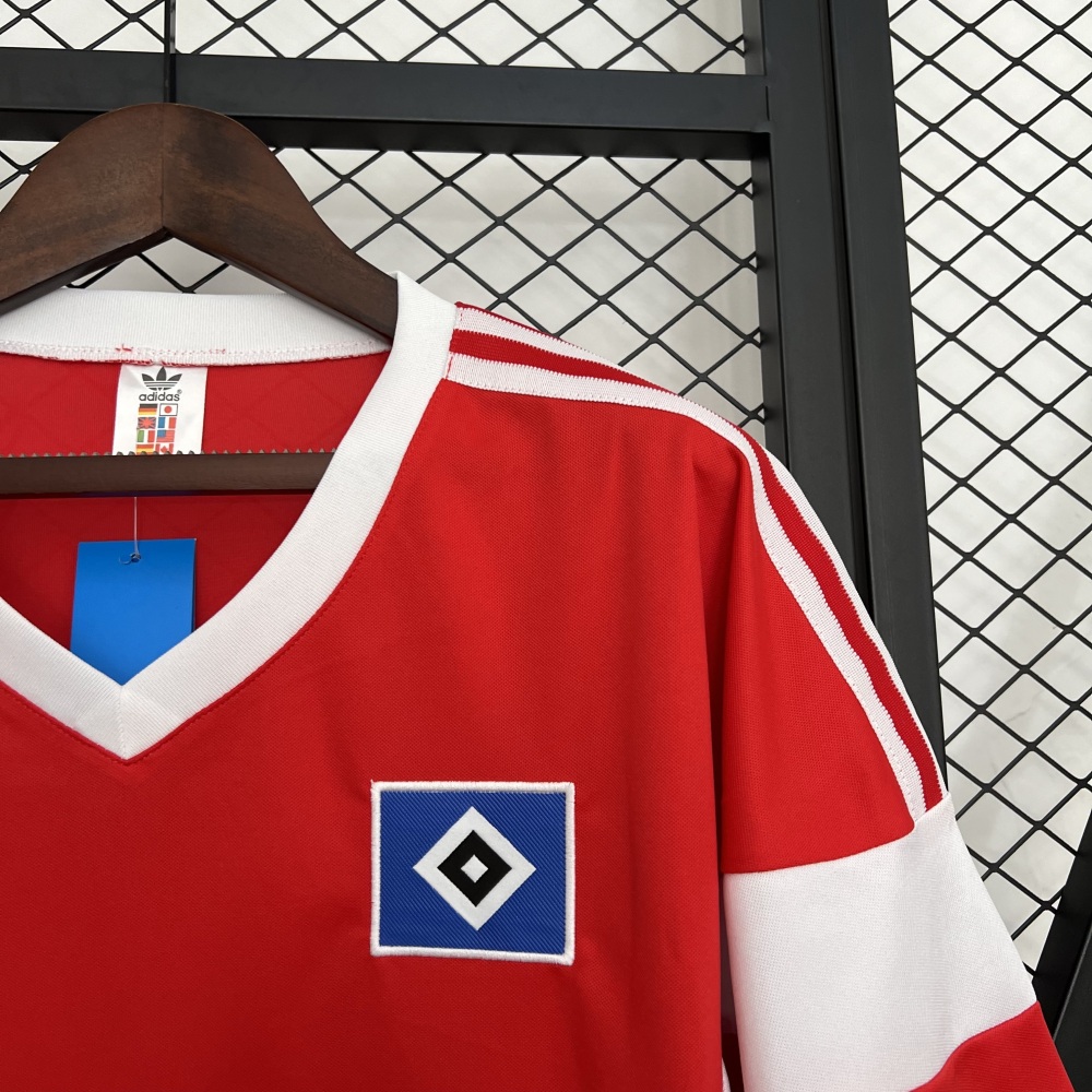Retro Hamburg 1988 Red S-XXL