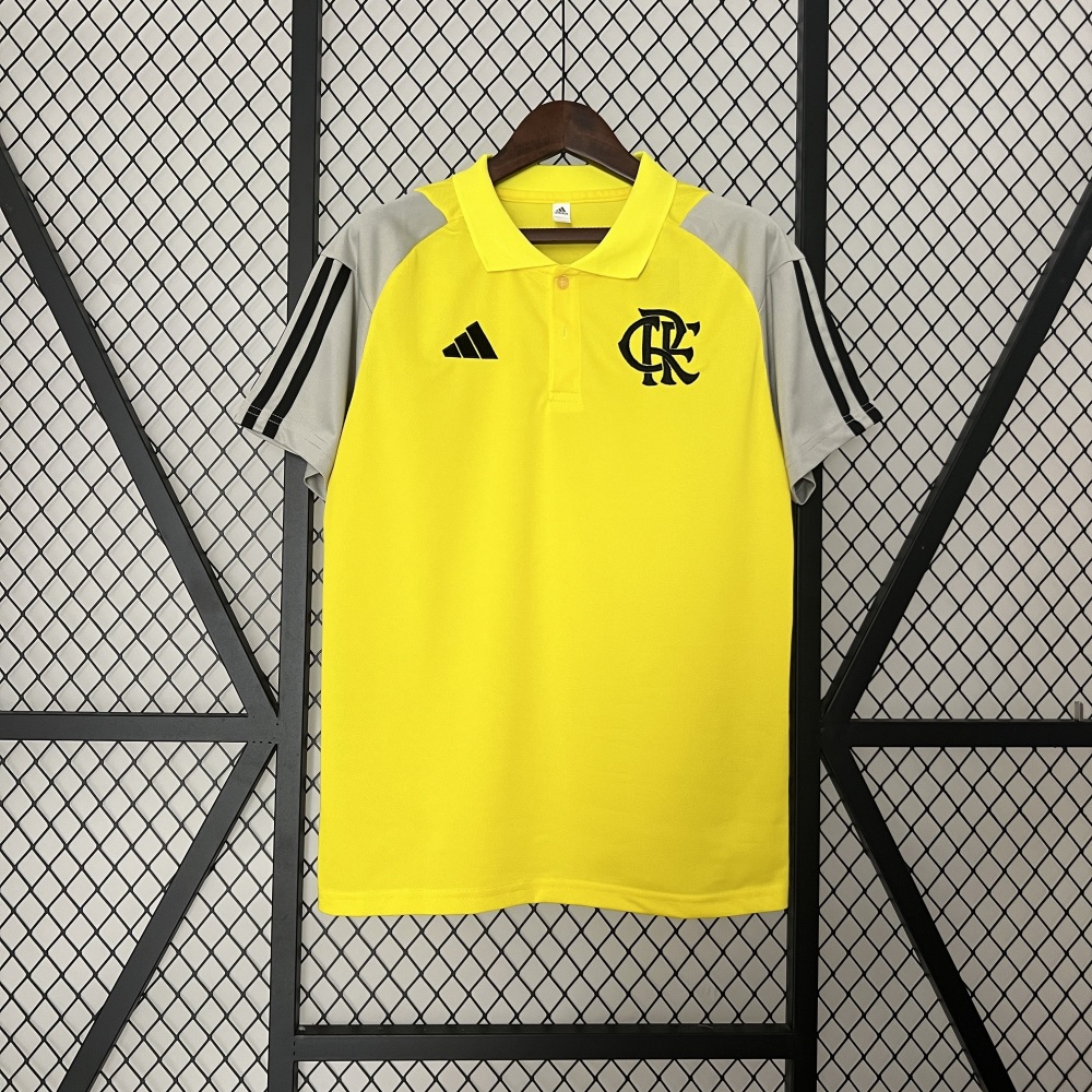 24-25 Flamengo Training Wear Yellow S-XXL