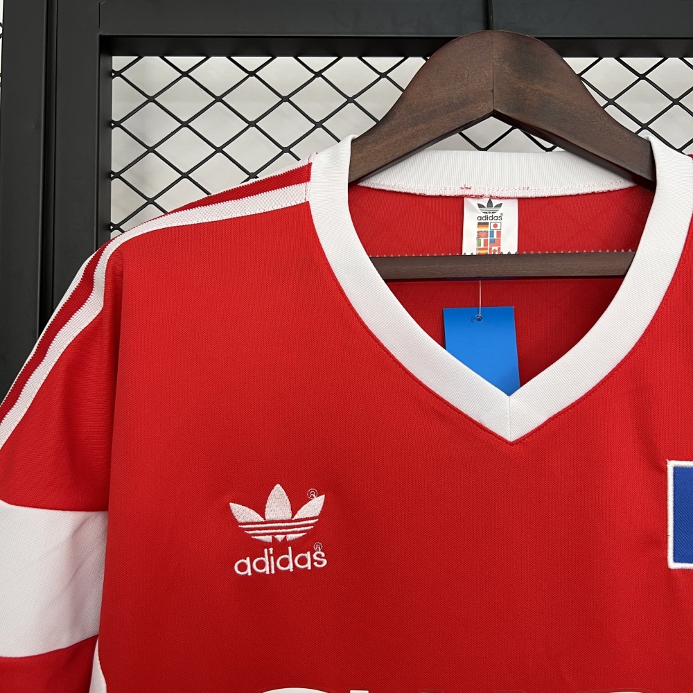 Retro Hamburg 1988 Red S-XXL