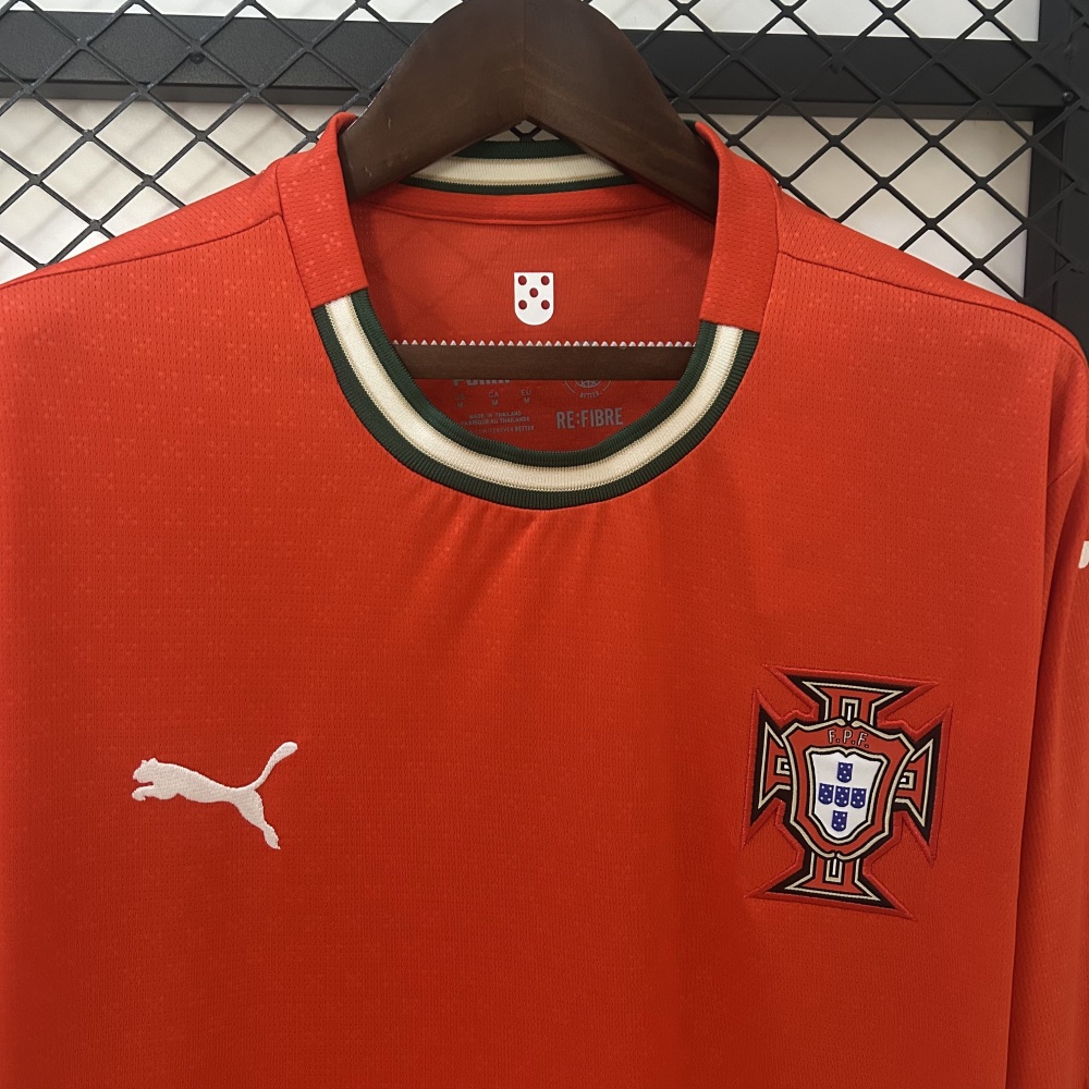2025 Long sleeve Portugal Home S-XXL