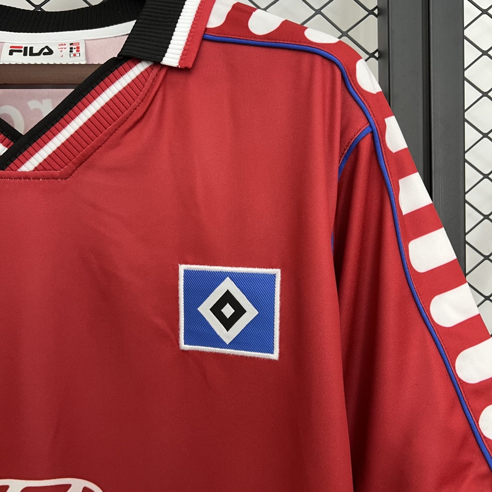 Retro Hamburg 2000 Red S-XXL
