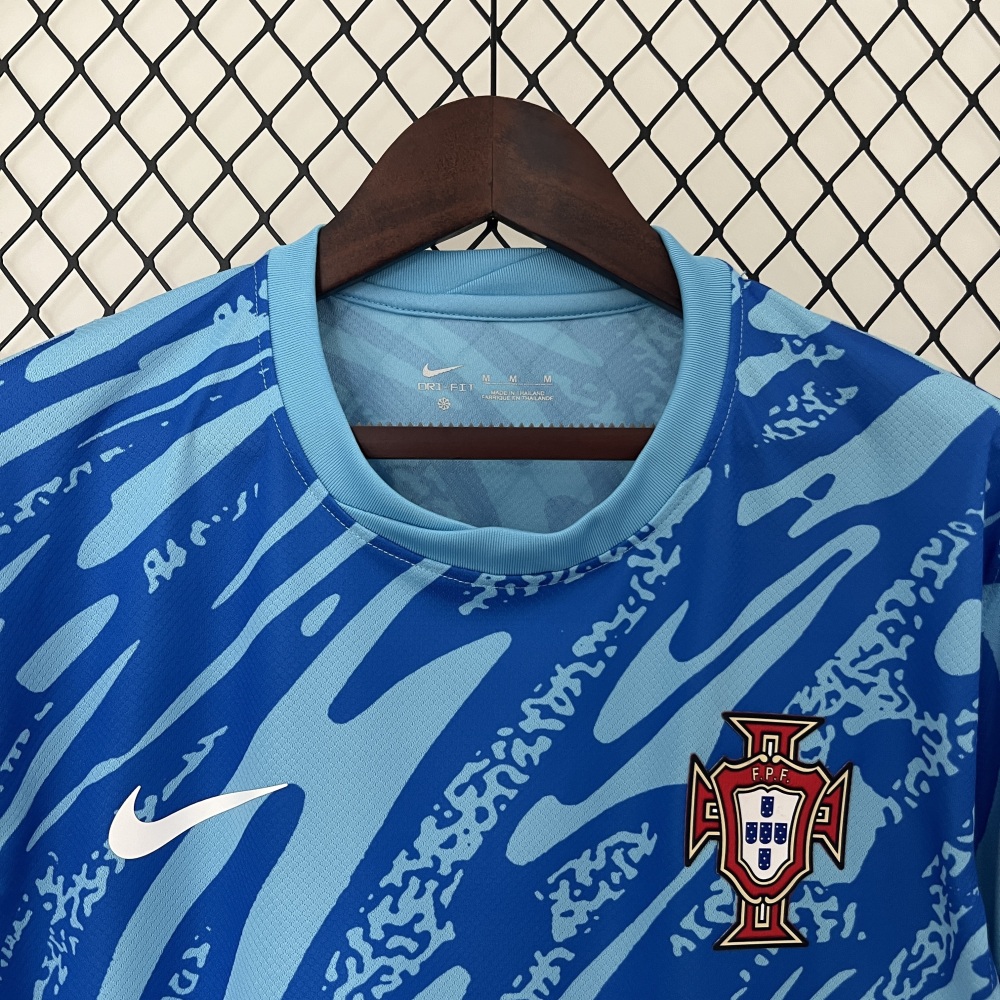 2024 Portugal Goalkeeper Blue S-XXL