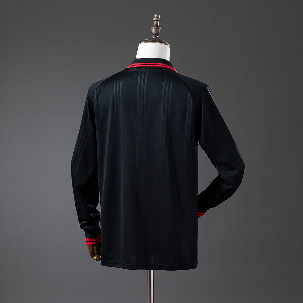 Flamengo 2019-20 Black Classic Edition Long Sleeve Retro Jersey S-XXL