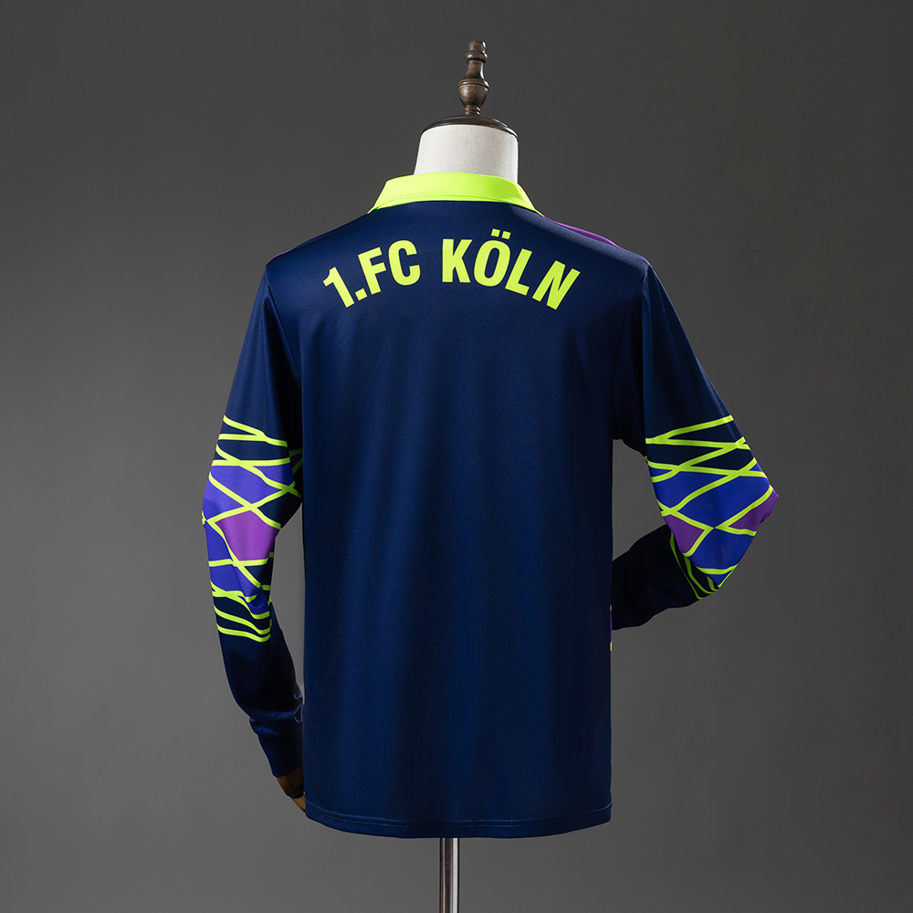 Kln 91-92 Goalkeeper Long Sleeves Retro Jersey S-XXL
