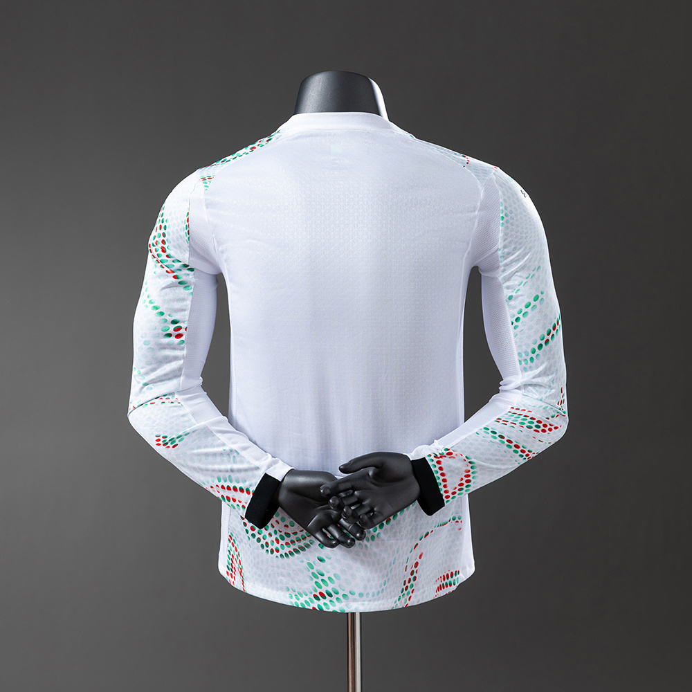 2025 Player Long Sleeve Portugal Away Jersey S-XXL