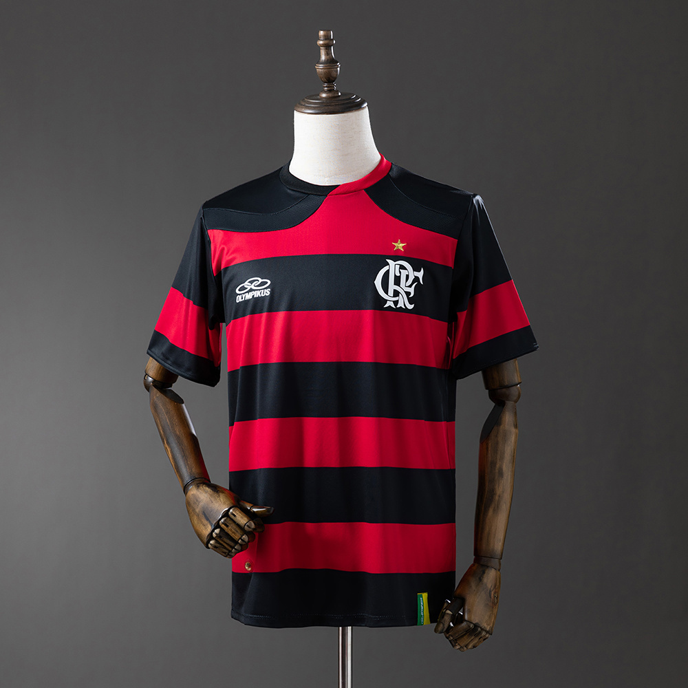 Flamengo 09-10 Home Retro Jersey S-XXL