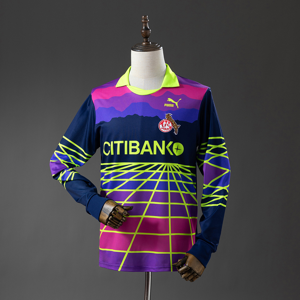 Kln 91-92 Goalkeeper Long Sleeves Retro Jersey S-XXL