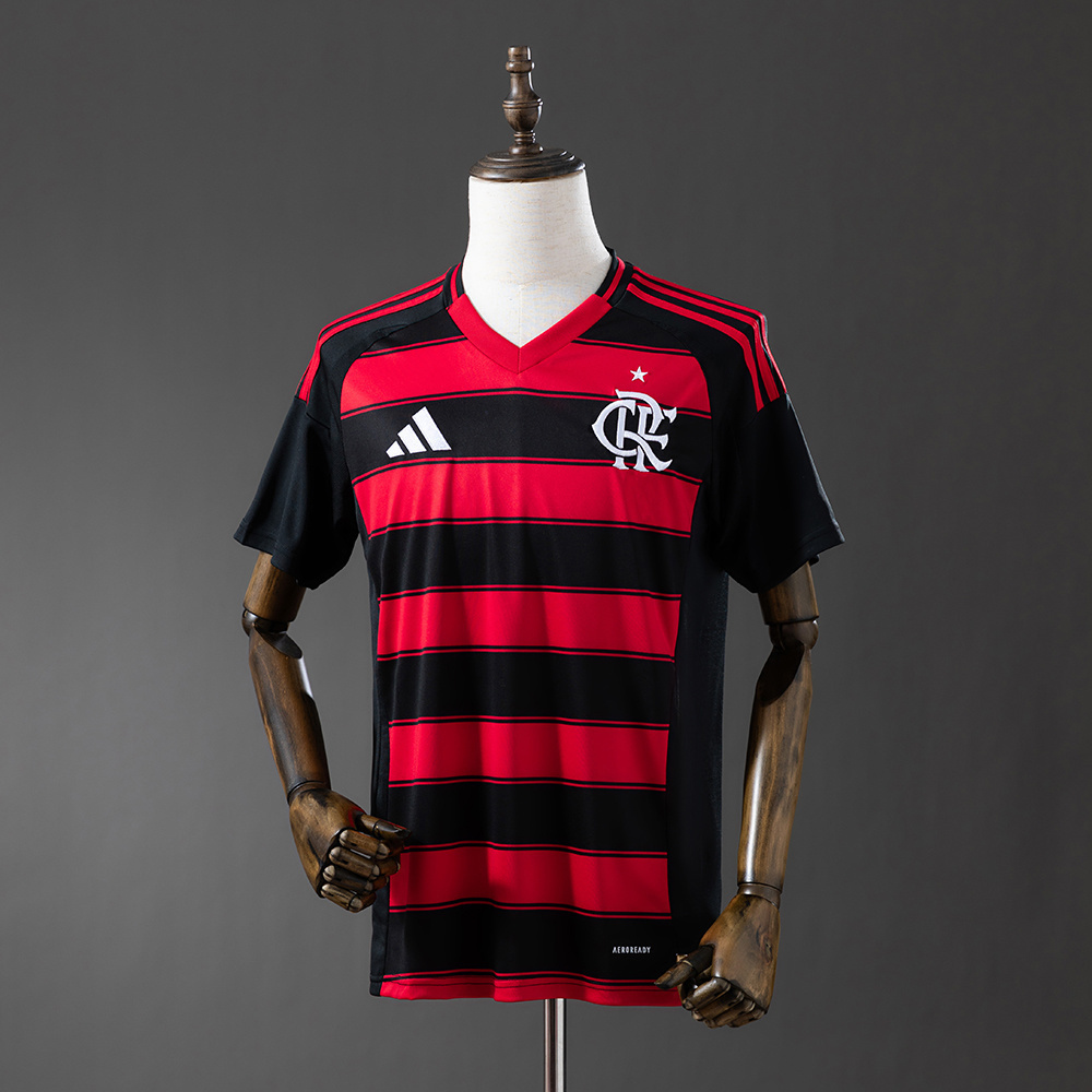 25-26 Flamengo Home All Sponsors S-4XL