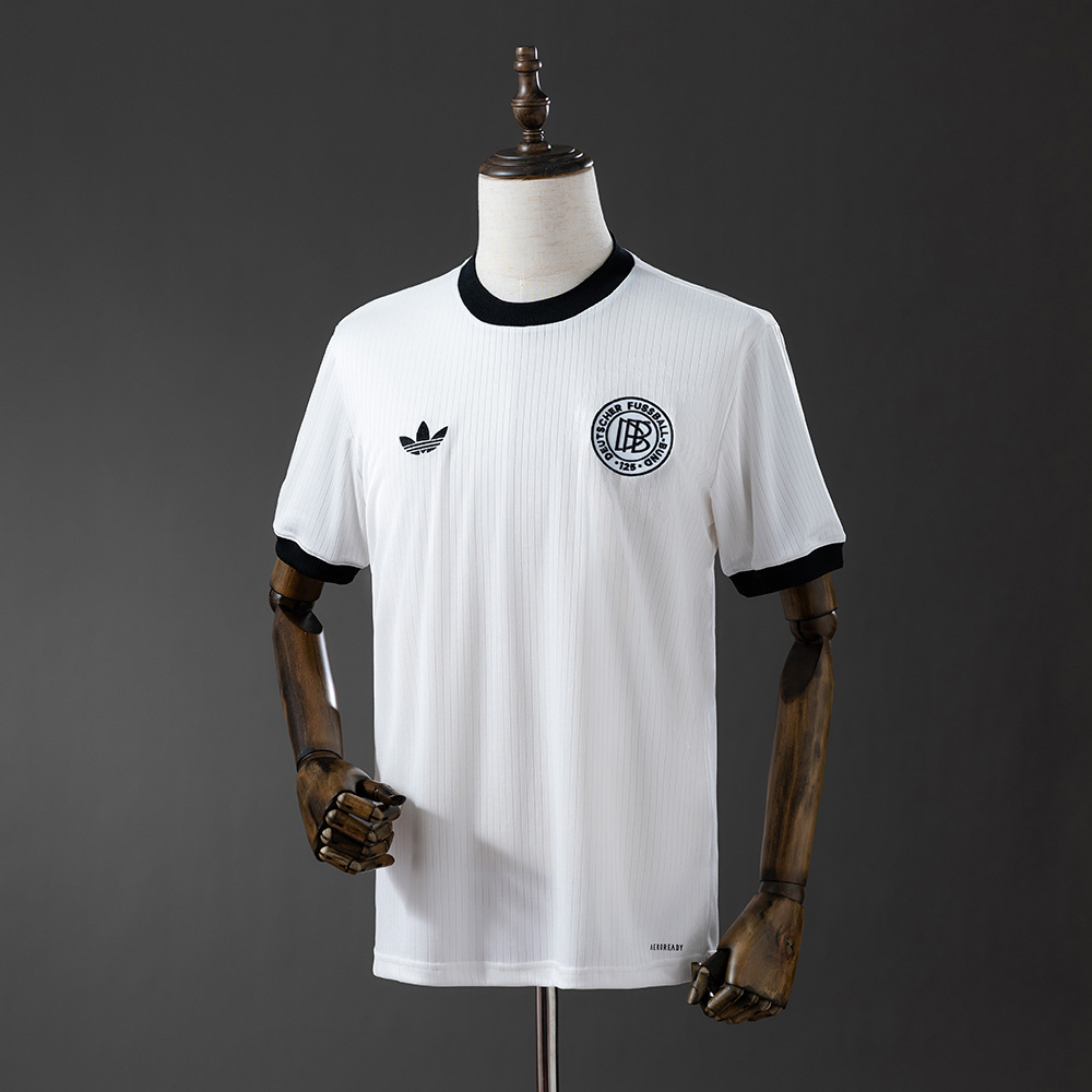 2025 Germany 125th Anniversary White S-4XL