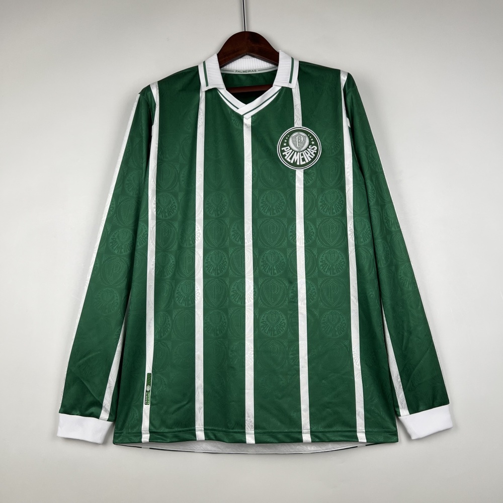 Retro Long Sleeve Palmeiras 1993 Home S-4XL