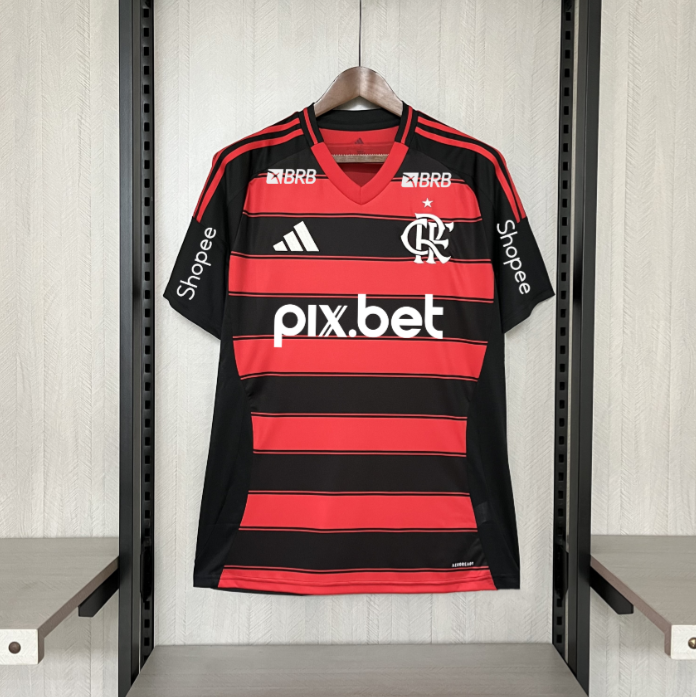 25-26 Flamengo Home All Sponsors S-4XL