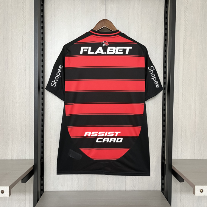 25-26 Flamengo Home All Sponsors S-4XL