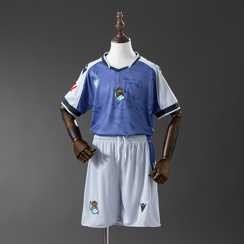 Real Sociedad 25-26 Away Game Kids Size 16-28