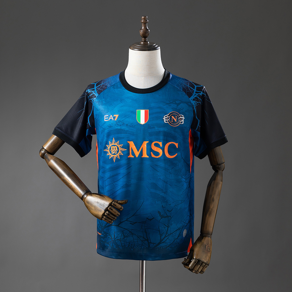 Napoli 25-26 HalloweenBlue Jersey S-4XL