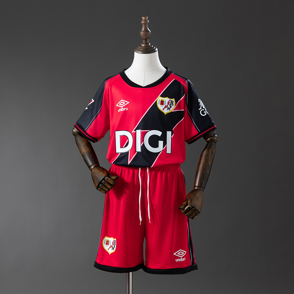 Rayo Vallecano 25-26 Away Game Kids Size 16-28