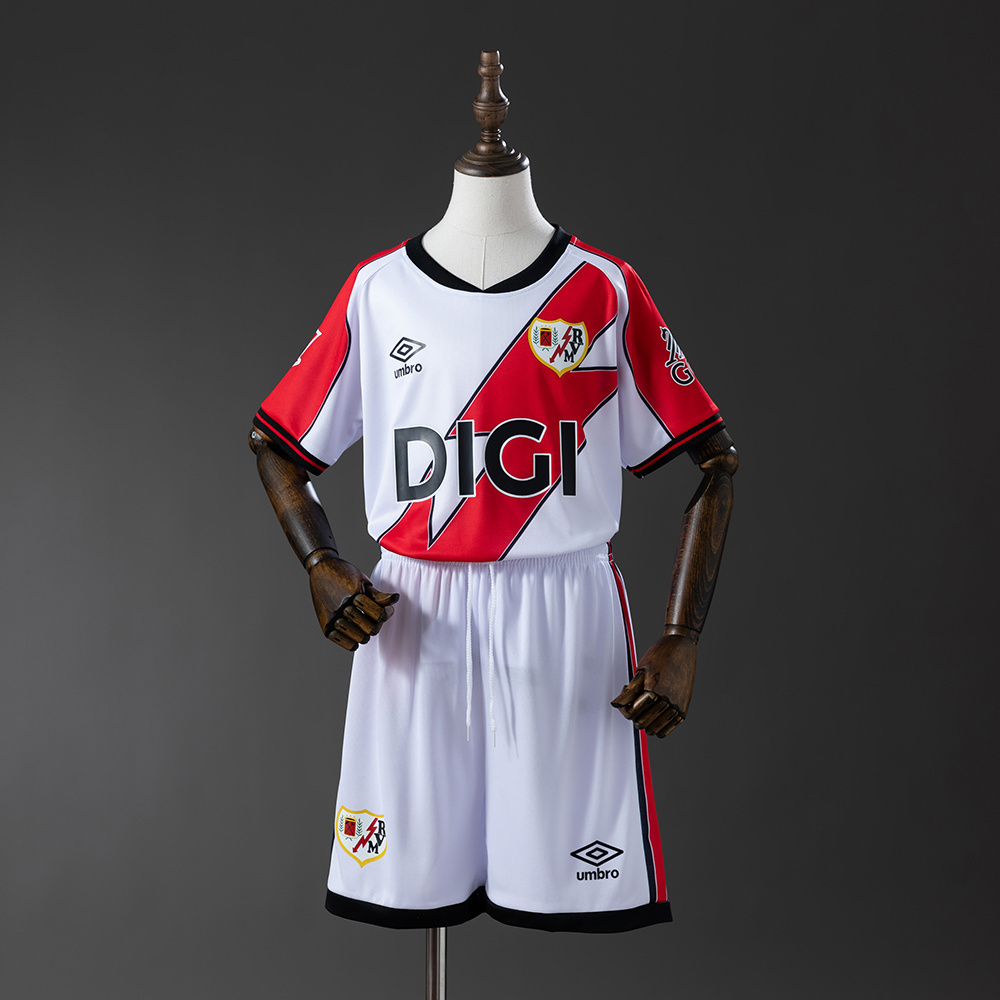 Rayo Vallecano 25-26 Home Kids Size 16-28