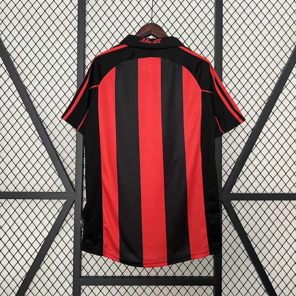 Retro AC Milan 01-02 Home S-XXL