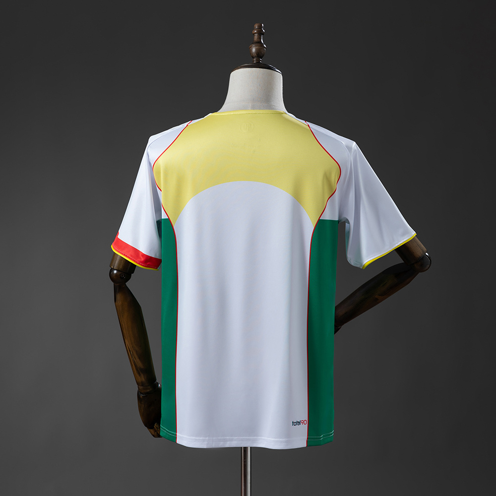 2025 T90 SeriesWhite with Green Trim Jerseys S-4XL