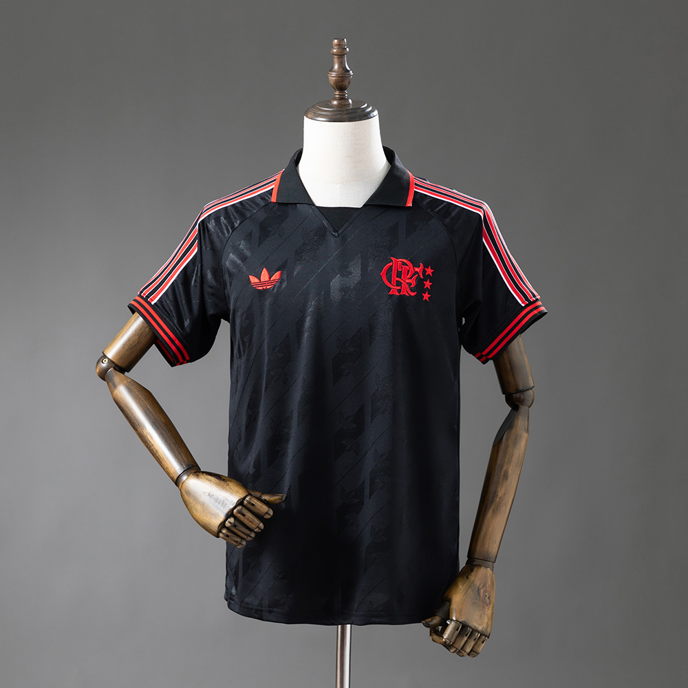 Flamengo 25-26 Lifestyler RetroBlack Jersey S-4XL