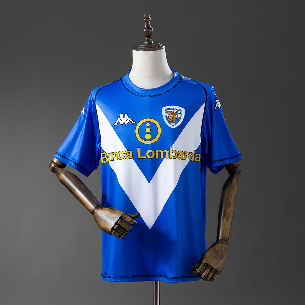 Brescia Calcio 03-04 Home Retro Jersey S-XXL