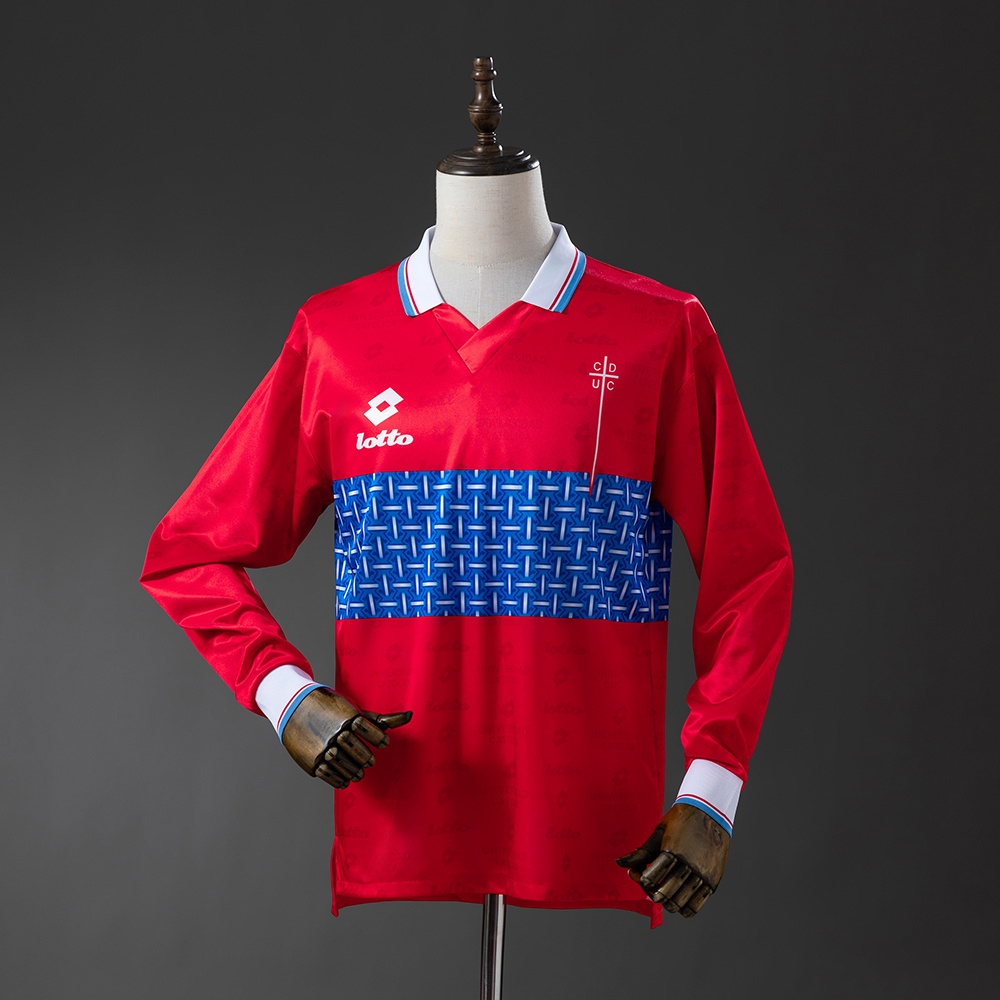 Universidad Catolica 1996 Away Retro Jersey Long Sleeve S-XXL