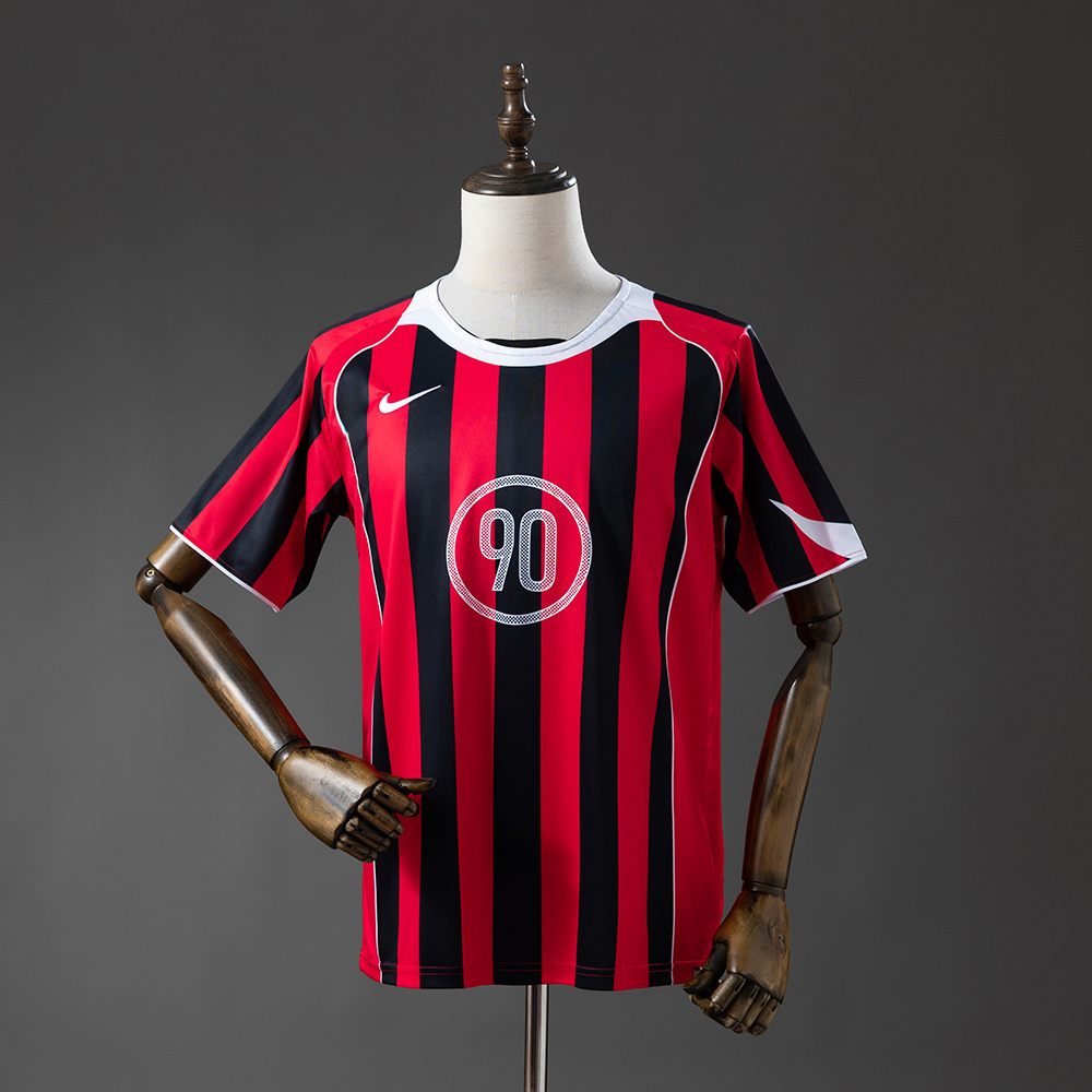 2025 T90 SeriesRed and Black Striped Jerseys S-4XL