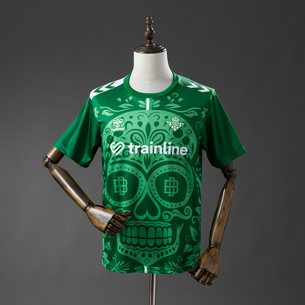 Real Betis 25-26 Day of the DeadGreen Jersey S-4XL