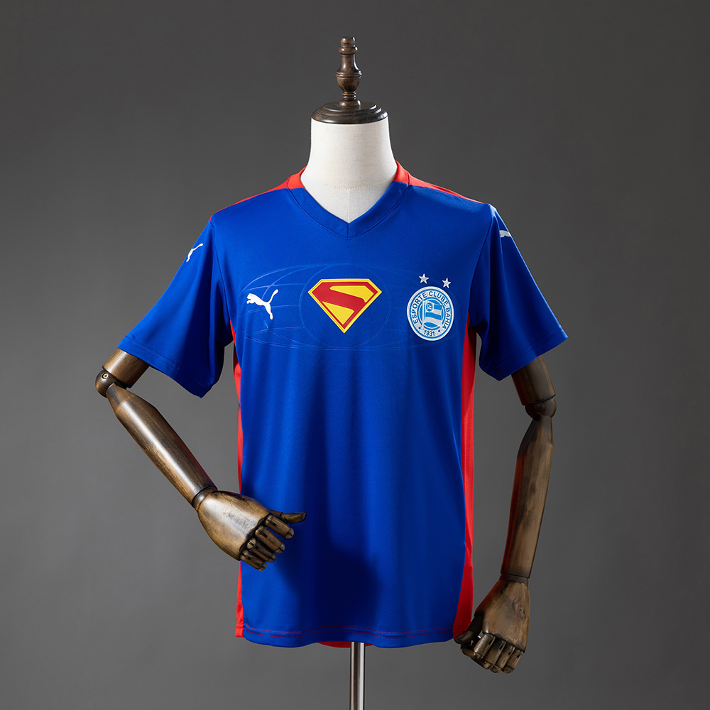 Bahia 25-26 Superman EditionBlue  Red Jersey S-4XL