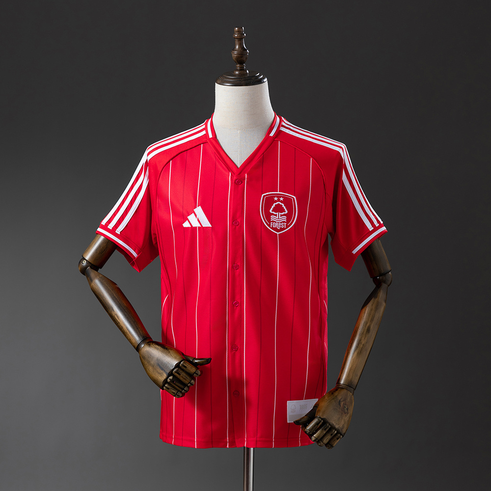 Nottingham Forest 25-26 Baseball Uniform S-XXL