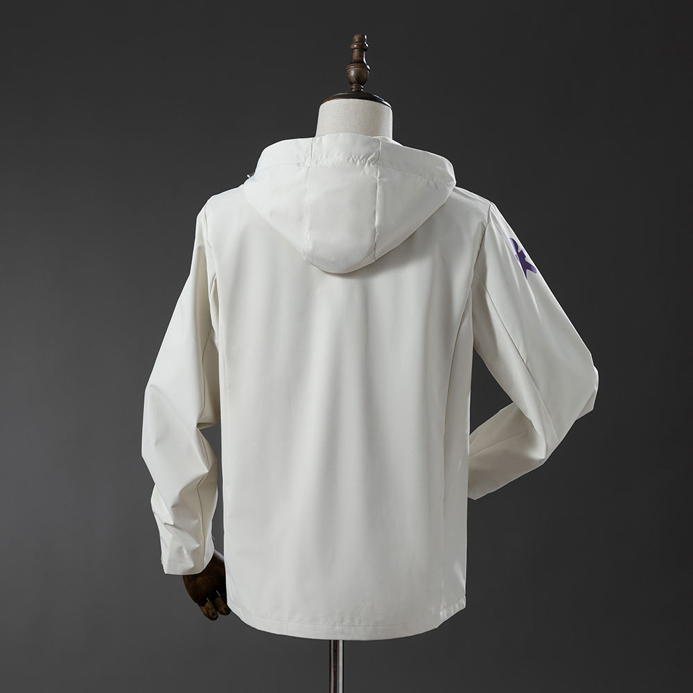 Brazil Windproof Jacket-Off White S-XXL