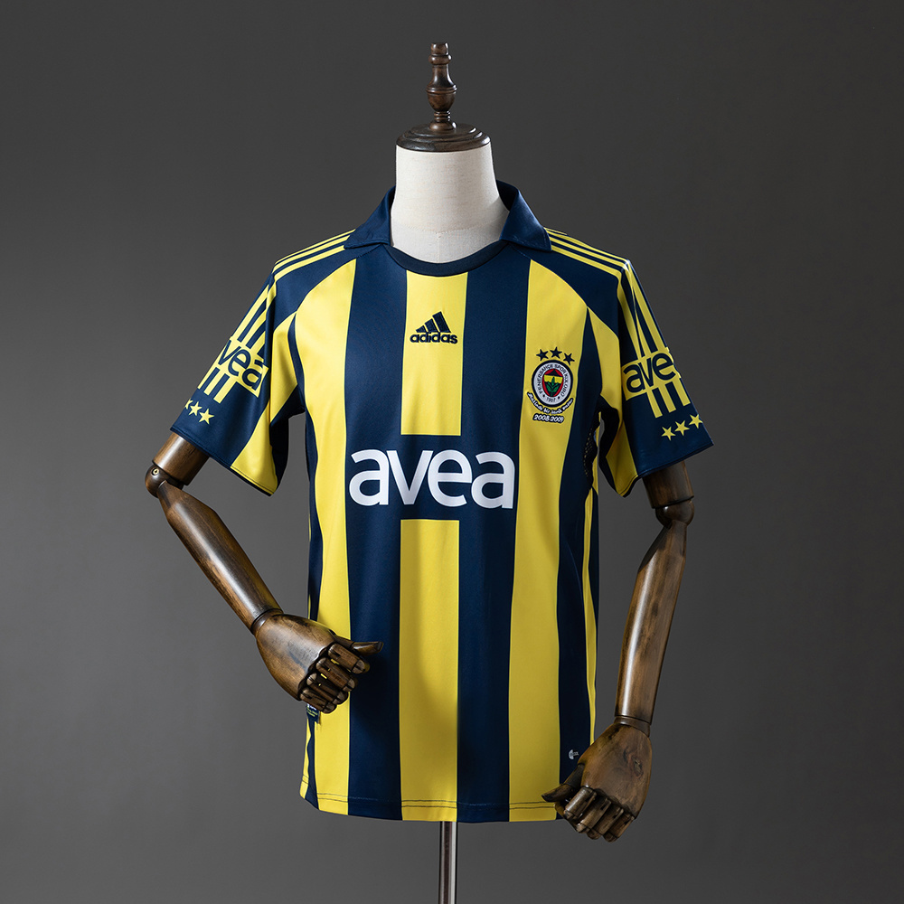 Fenerbahce 08-09 Home Retro Jersey S-XXL