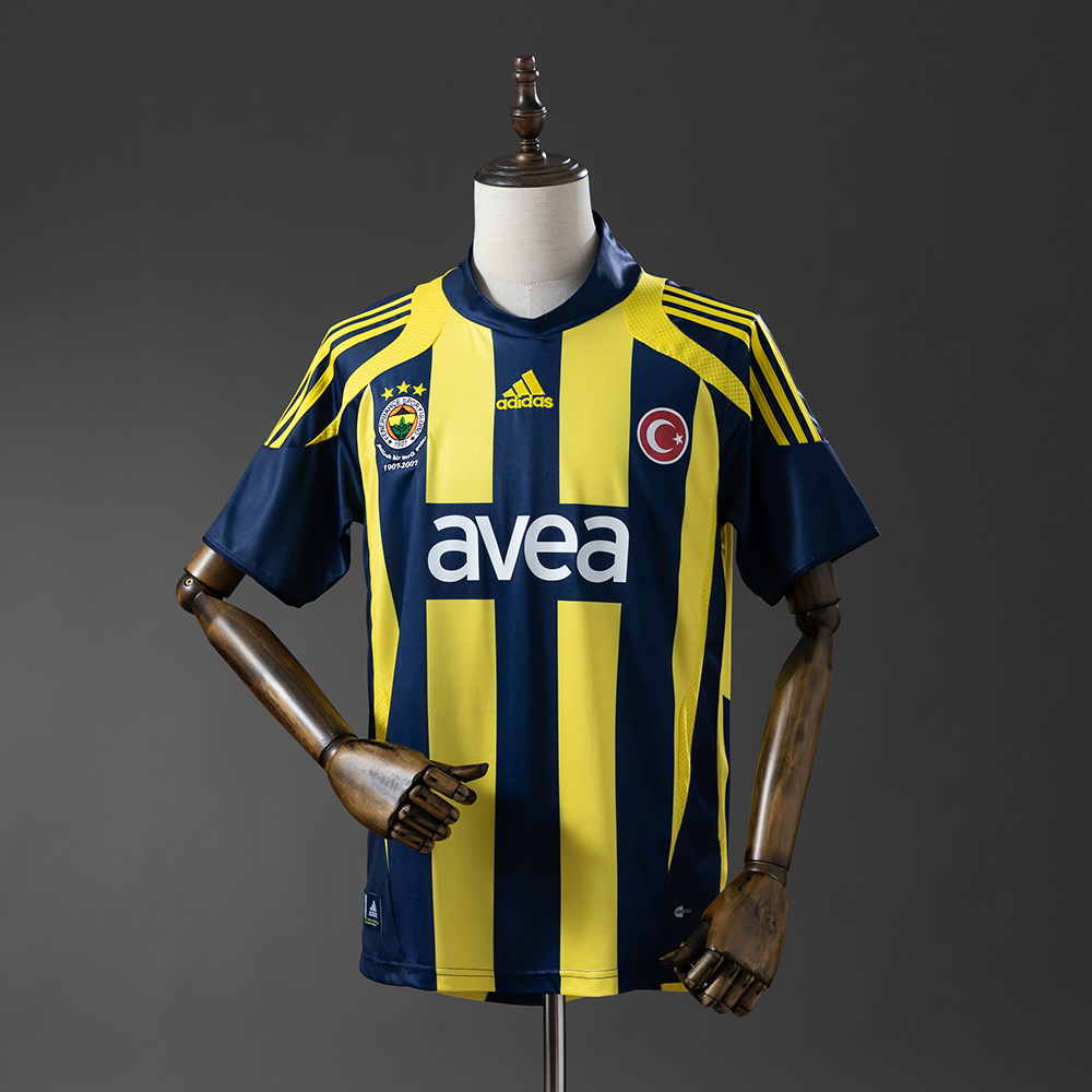 Fenerbahce 07-08 Home Retro Jersey S-XXL
