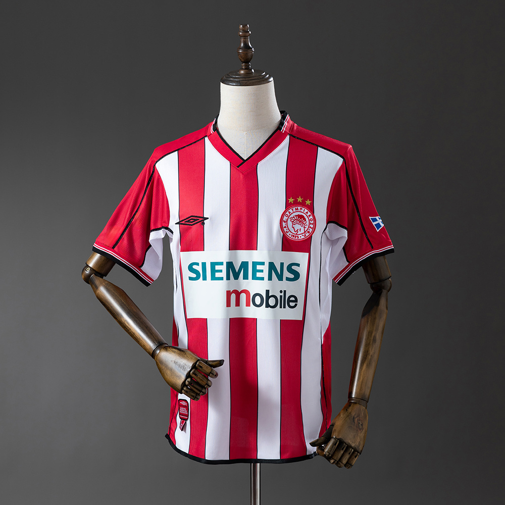 Olympiacos 02-03 Home Retro Jersey S-XXL