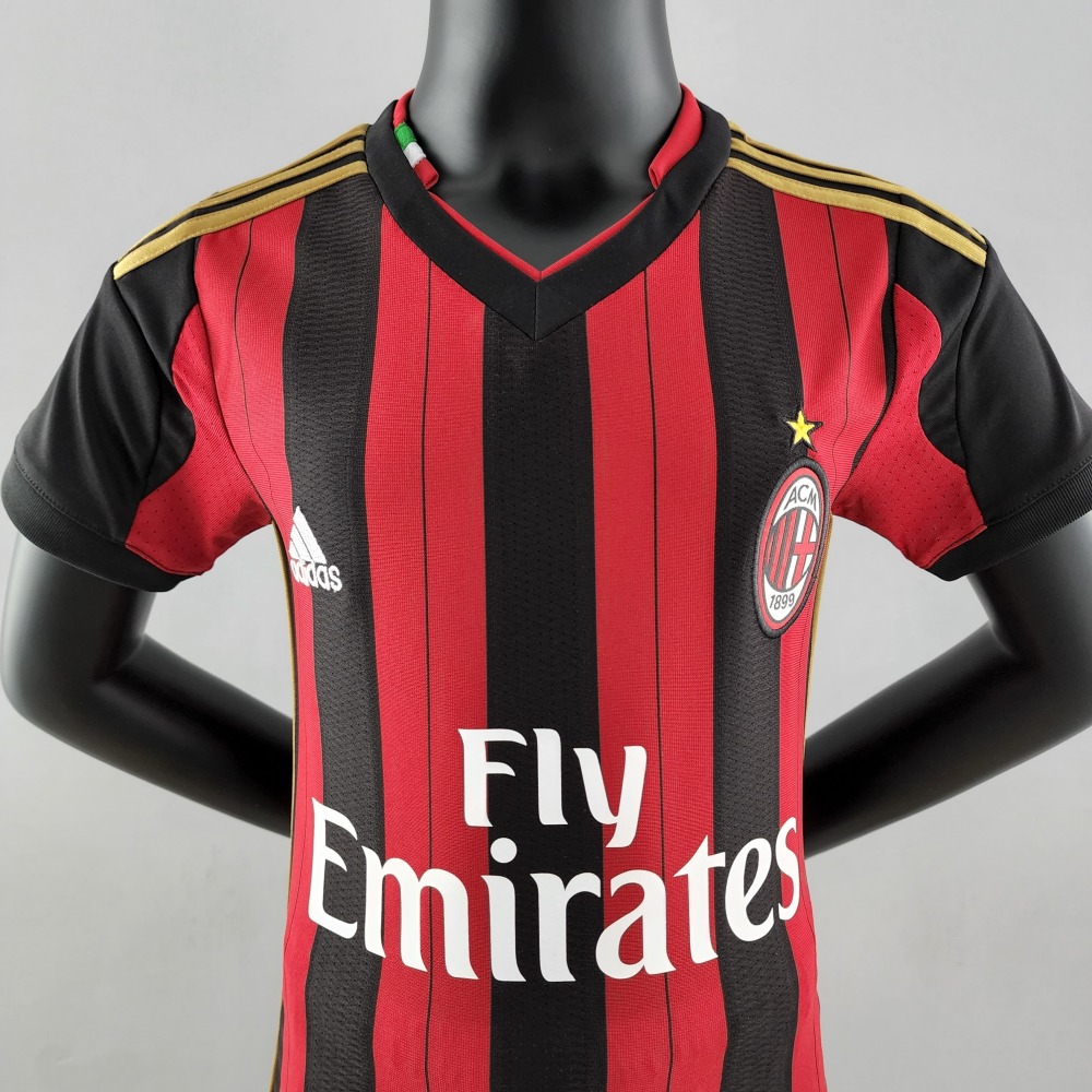 Retro AC Milan 13-14 kids home size16-28