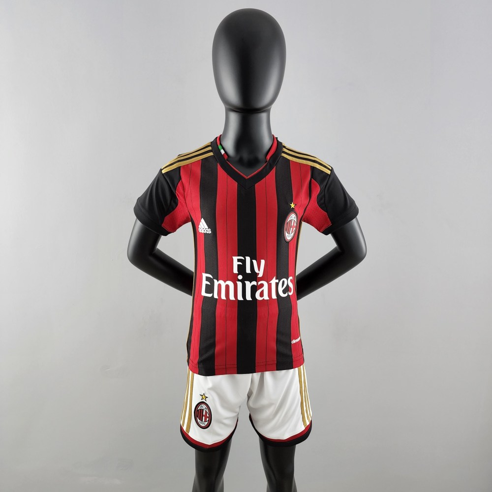 Retro AC Milan 13-14 kids home size16-28